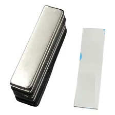Ima Neodimio Retangular Super Forte 40x10x2mm N35 Kit 05 Pçs Foto mini 1