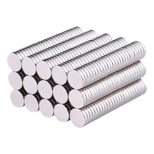 Ima NeodĂmio Super Ima Disco Magnetico Forte 6x1 Mm 300pç Foto mini 1
