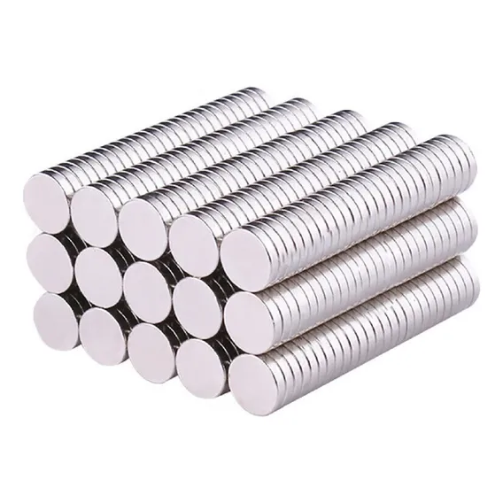 Ima NeodĂmio Super Ima Disco Magnetico Forte 6x1 Mm 300pç Foto 1