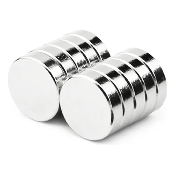 Ima NeodĂmio Super Imas Disco 15x4 Mm Suporta 3,6 Kg 10 Pç Foto 1