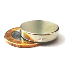 Ima Neodímio Super Imas Disco 25x5 Mm Suporta 7 Kg 02 Pç Foto mini  3