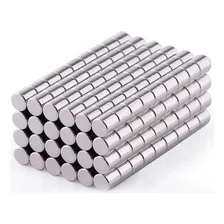 Ima Neodímio Super Imas Magnetico 4x4 Mm  Gramas 50pç Foto  mini 1
