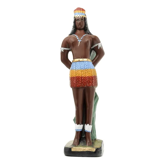 Imagem Cabocla Jurema Da Mata 22 Cm Escultura Umbanda Foto 1