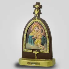 Imagem Capela Mãe Rainha Auto Relevo 30cm Inquebrável Foto mini  2