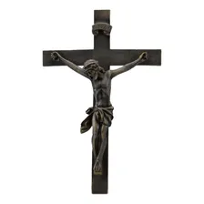 Imagem Crucifixo De Parede Barroco 39cm Inquebrável Foto mini 1