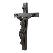 Imagem Crucifixo De Parede Barroco 39cm Inquebrável Foto mini 3