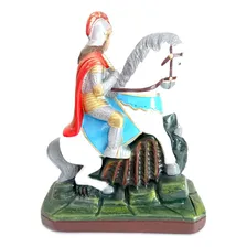 Imagem Escultura São Jorge 40cm Gesso Foto mini 3