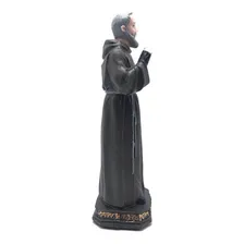 Imagem Estatua Padre Pio Com Luvas Resina 20 Cm Foto mini 4