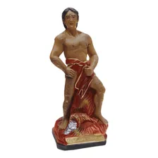 Imagem ExĂș Chama Dinheiro 40 Cm Gesso Escultura Umbanda Foto mini 1