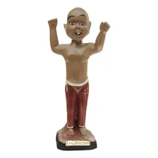 Imagem ExĂș Mirim Brasinha 30cm Gesso Escultura Umbanda Foto mini 1