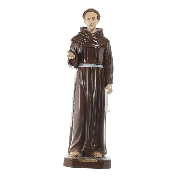 Imagem Frei Galvão De 20cm Gesso Escultura Católica Foto 1