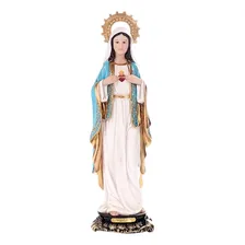 Imagem Imaculado Coração De Maria 13 Cm Di Ângelo Angelus Foto mini 1