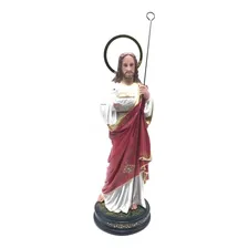 Imagem Jesus Bom Pastor Elegance Resina 30 Cm Foto mini 1