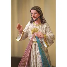 Imagem Jesus Misericordioso Resina 30cm Cor Colorido Foto mini 2
