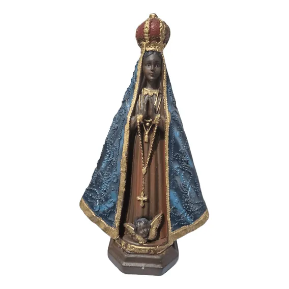 Imagem Nossa Senhora Aparecida 20 Cm - Gesso Foto 1