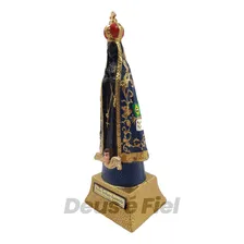 Imagem Nossa Senhora Aparecida 21 Cm - Borracha Foto mini 3