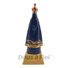 Imagem Nossa Senhora Aparecida 21 Cm - Borracha Foto mini 4