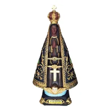Imagem Nossa Senhora Aparecida 25 Cm - Resina Premium Foto  mini 1
