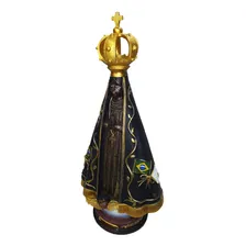 Imagem Nossa Senhora Aparecida 40 Cm - Resina Premium Foto mini 2