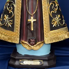 Imagem Nossa Senhora Aparecida 50cm Resina Foto mini 4