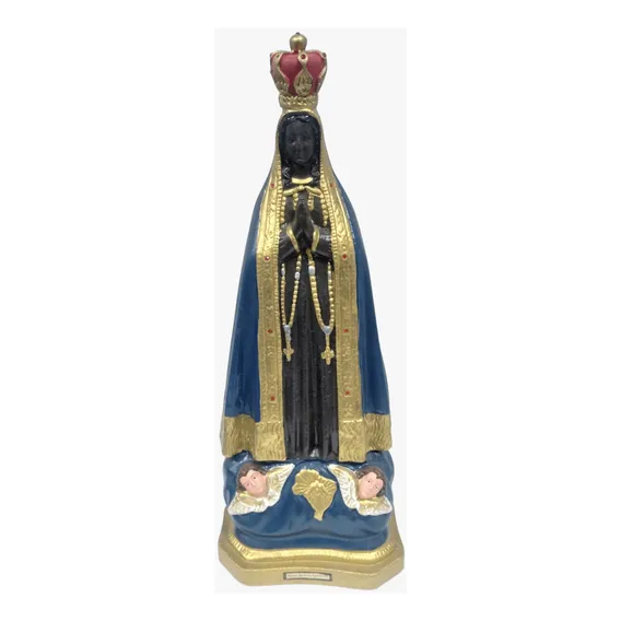 Imagem Nossa Senhora Aparecida 60 Cm - Borracha Inquebrável Foto 1
