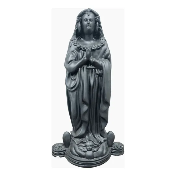 Imagem Nossa Senhora Aparecida 60 Cm - Gesso Foto 1