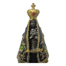 Imagem Nossa Senhora Aparecida 9-cm - Resina Foto mini 2