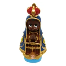 Imagem Nossa Senhora Aparecida Criança Baby 8cm Resina Foto mini 1