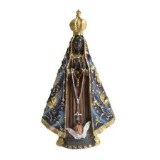 Imagem Nossa Senhora Aparecida Resina 15cm Foto mini 1