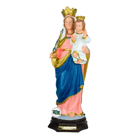 Imagem Nossa Senhora Auxiliadora 42cm Inquebrável Foto 1