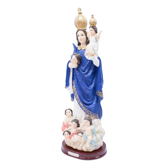 Imagem Nossa Senhora Da Cabeça 43cm - Enfeite Resina Foto 1
