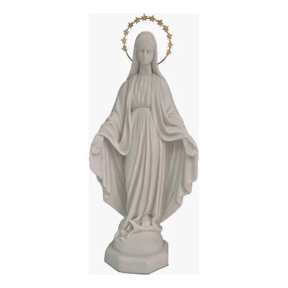 Imagem Nossa Senhora Das Graças 32-cm Mármore Foto 1