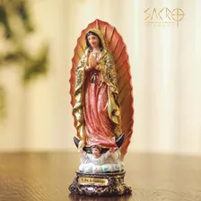 Imagem Nossa Senhora De Guadalupe 20cm Resina Foto mini 3