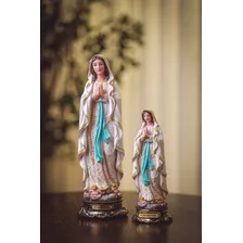 Imagem Nossa Senhora De Lourdes Lurdes 20cm Resina Foto mini 4