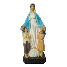 Imagem Nossa Senhora Do Amparo 32cm Gesso Colorido Foto mini 1
