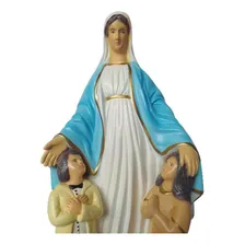 Imagem Nossa Senhora Do Amparo 32cm Gesso Colorido Foto mini 4