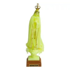 Imagem Nossa Senhora Fátima Luminosa Portuguesa 15 Cm- Linda Foto  mini 1