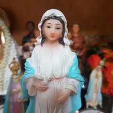 Imagem Nossa Senhora Grávida 20,5cm Enfeite Resina Foto mini 2