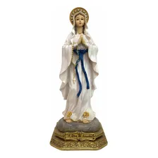 Imagem Nossa Senhora Lourdes 22cm - Resina Foto mini 1