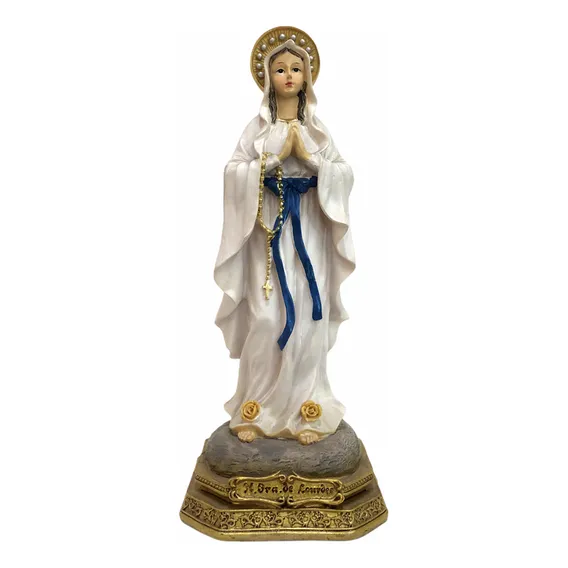 Imagem Nossa Senhora Lourdes 22cm - Resina Foto 1