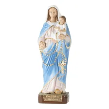Imagem Nsa Sra Rosário De São Nicolas 20cm Gesso Escultura Foto  mini 1
