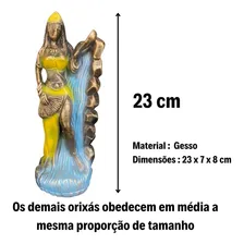 Imagem Oxum Cachoeira (D) 24cm - Gesso - Umbanda Candomblé Foto mini  2