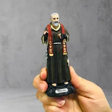 Imagem Padre Pio Resina 12 Cm Foto mini 4
