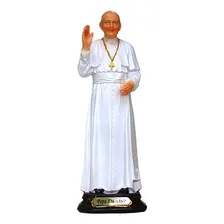 Imagem Papa Francisco Resina 20 Cm Foto mini 4