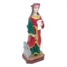 Imagem Santa Cecília Em Resina 7 Cm Foto mini 1