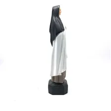 Imagem Santa Clara De Assis Gesso 30 Cm Foto mini 3