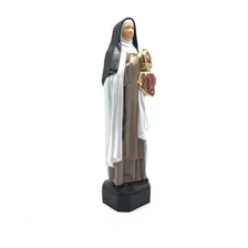 Imagem Santa Clara De Assis Gesso 30 Cm Foto mini 2