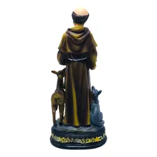 Imagem São Francisco De Assis Resina 20 Cm Foto mini 2