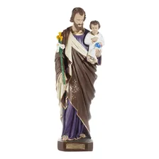 Imagem São José 60cm Gesso Escultura Santo Católico Foto mini 1
