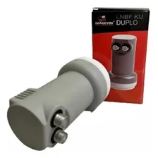 Imagevox Lnb Universal Banda Ku Lnbf Duplo 2 Saídas Foto mini 3